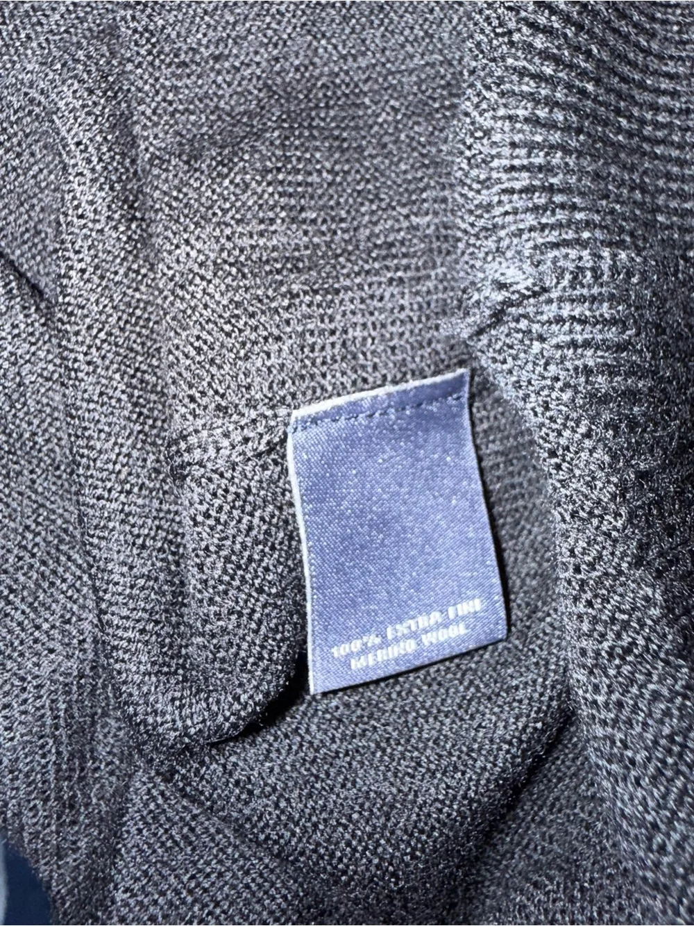 Hart Schaffner Marx Black V-Neck Knit Vest